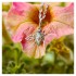 Серебряная подвеска "Орхидейная пчела" с фианитами